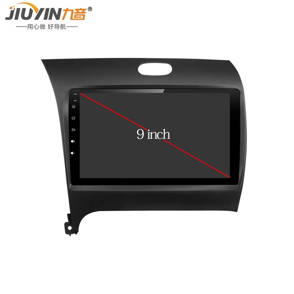 

JIUYIN Android 8.1 no 2 DIN Car DVD GPS for Kia CERATO K3 FORTE 2013 2014 2015 2016 head unit radio video player wifi