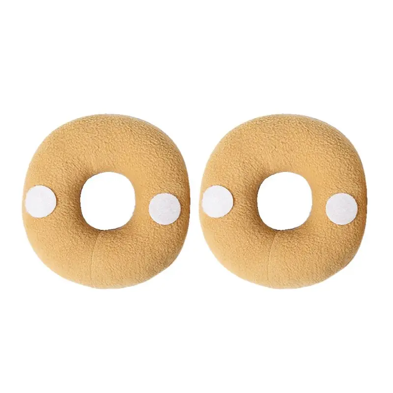 2pc Newborn Photography Props Posing Support Pillow Baby Boy Girl Photo Shoot Studio Round Donut Head Poser Props - Цвет: yellow