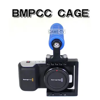 

Compact BMPCC Armor Cage Rig with Top Handle BlackMagic Pocket Cinema Camera Kit