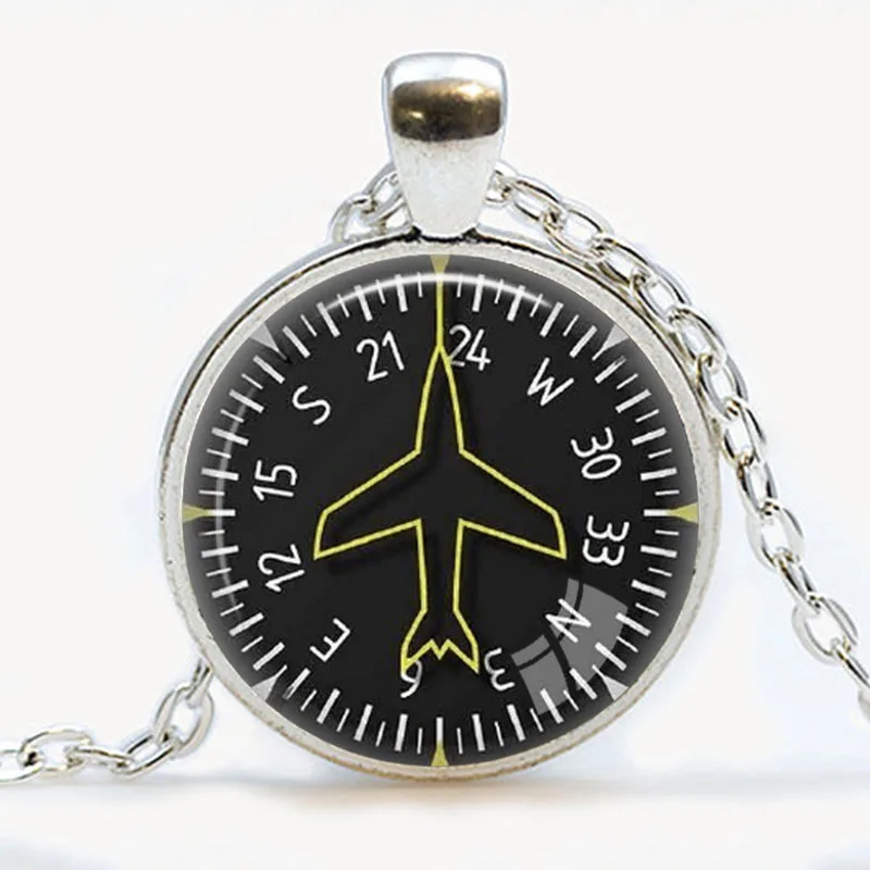 Пилот ювелирные изделия Air speed Indicator Avionics самолет инструмент пилот подвеска