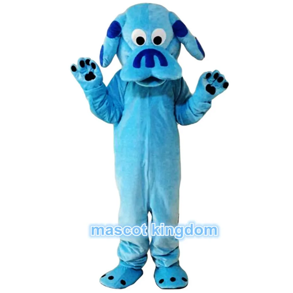 

blue Hippie Dog Mascot Costume Puppy Christmas Party Cosplay Fancy Dress Outfit Suit Adult Size
