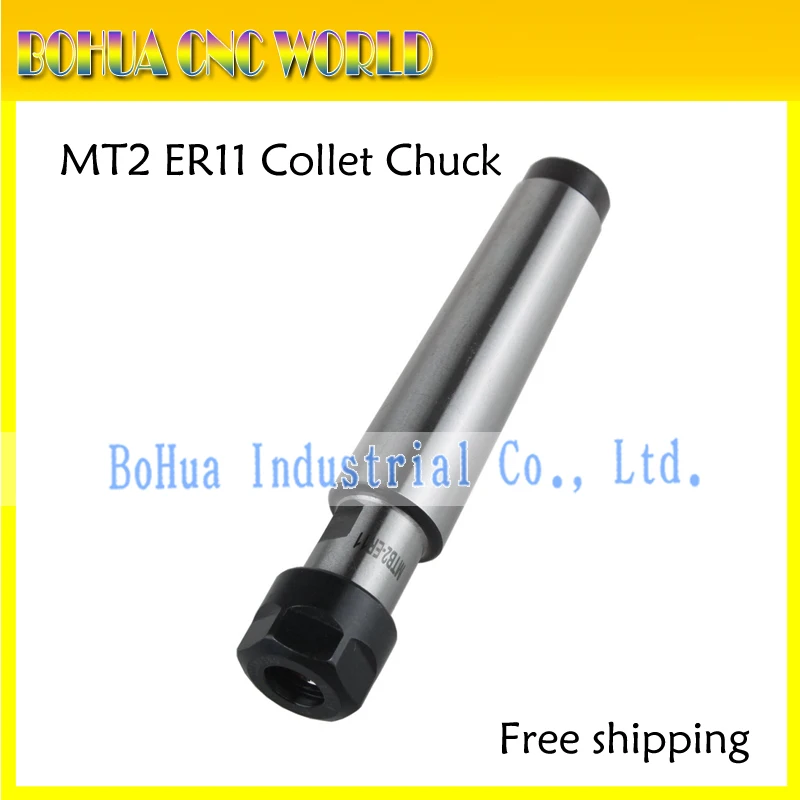 

Free shipping New Precision MT2 ER11 collet chuck Morse taper Toolholder MT2-ER11 collet chuck Holder