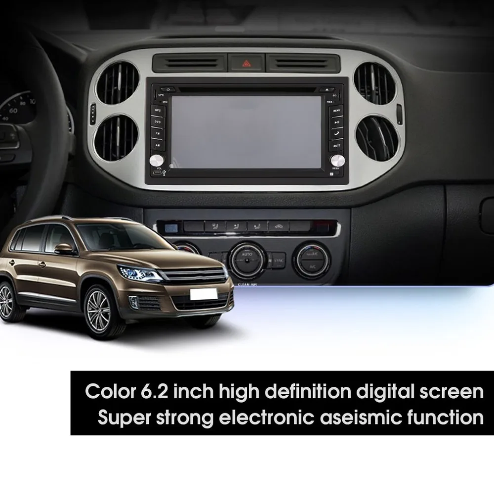

6.2 inch Android Car Radio Stereo GPS Navigation 2 Bluetooth USB SD Touch Car Multimedia Player Audio Player Multi-window View