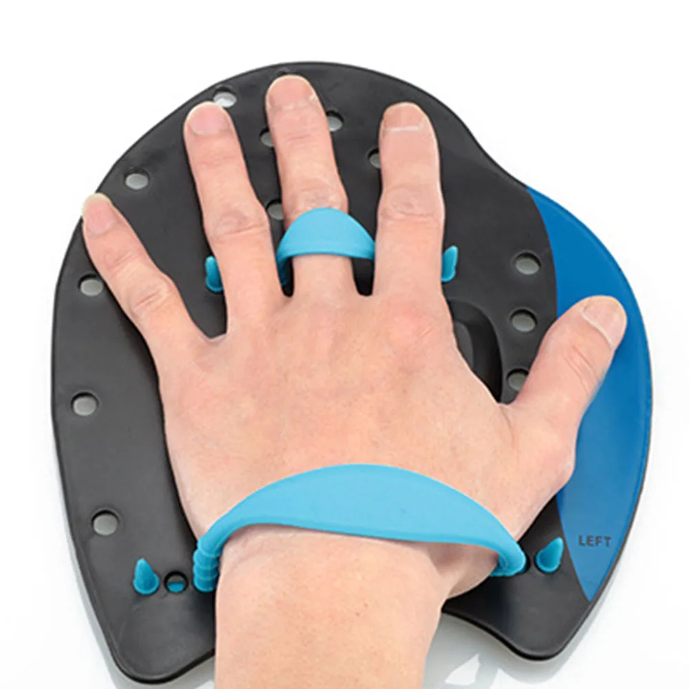 Professional Swimming Paddles Swimming Strokes Practice Correction Swimming Tools Adjustable Hand Webbed Gloves