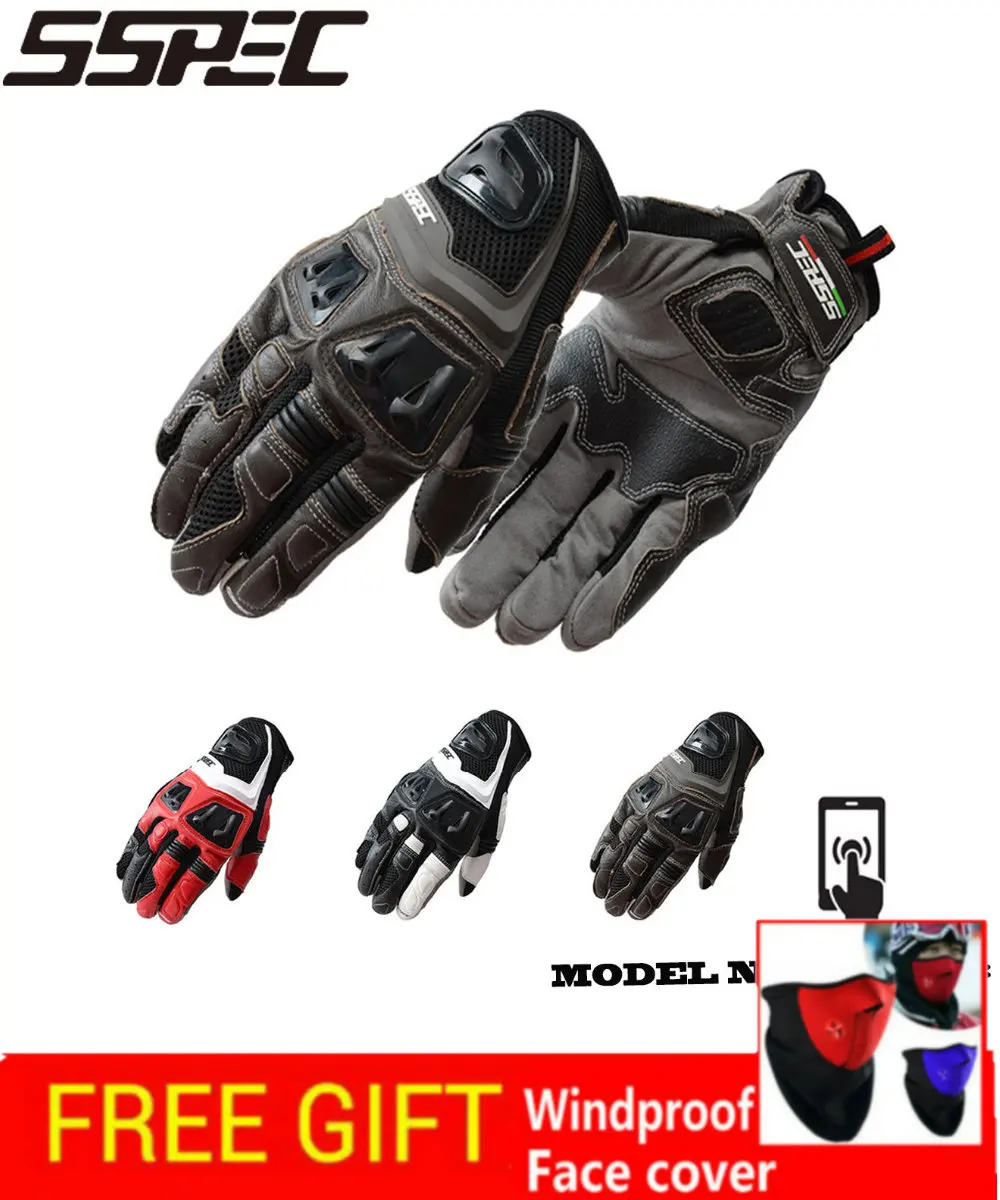 SSPEC new summer breathable motorcycle riding full finger gloves can resist falling | Автомобили и мотоциклы