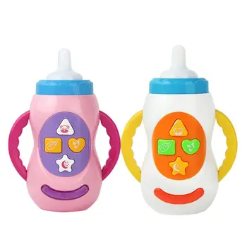 

Portable Infant Baby toy baby educational toys fun flash music bottle pacifier infant toys High quality