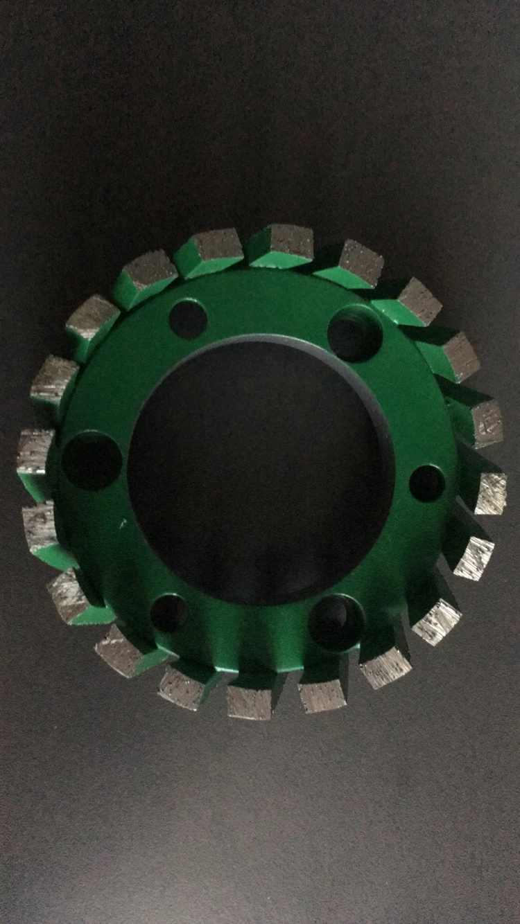 Boreway Поставка кусок D86* 30T* 50H CNC сверхмощный калибровочное колесо для удаления примесей на каменной раковине