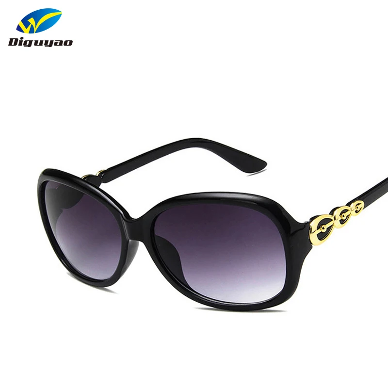 

DIGUYAO 2018 Fashion Female Oval sunglasses Frame Gradient lens glasses oculos de sol feminino Women Brand Designer
