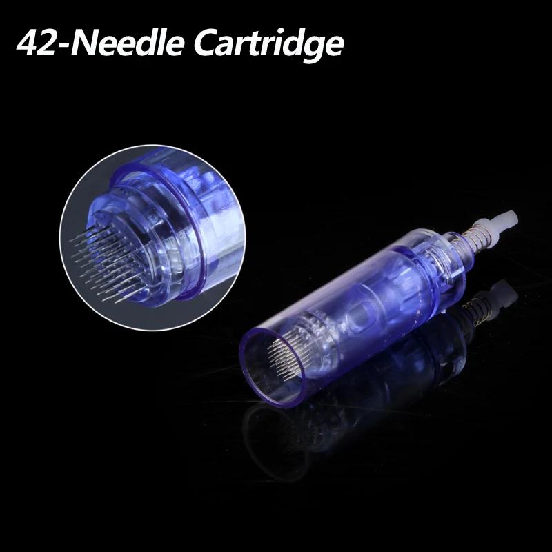 Cartucho de Agulha Microagulhas para Elétrica Cartucho de Caneta Lote 12 36 42 Pin 3d Micro Nano Rodada dr Tatuagem Agulhas 30 Pçs - 9 11 30 pçs lote 9 12 36 42