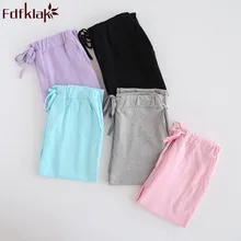 Fdfklak женские пижамные штаны осень-зима спальные пижамные штаны повседневные хлопковые Пижамные штаны длинные пижамные штаны брюки