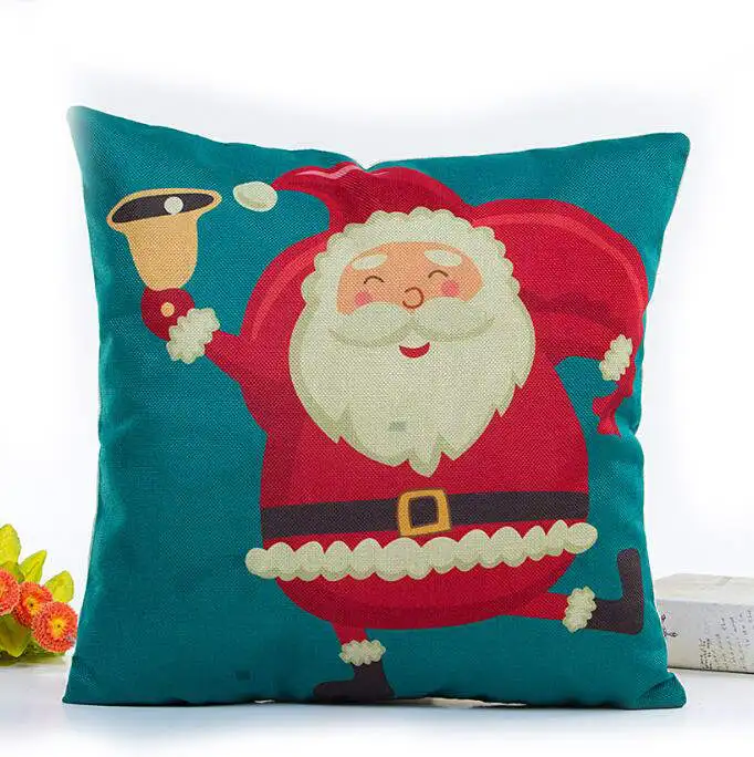 Рождественский чехол для подушки с Рождеством! Носки Санта Клауса воздушные шары домашние декоративные подушки крышка скандинавские детские подушки - Цвет: 06