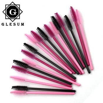 

GLESUM 3 Pack Set Eyelashes Brushe 50pcs/pack Disposable High Quality Micro Eyelashes Brushes Mascara Wands Applicator