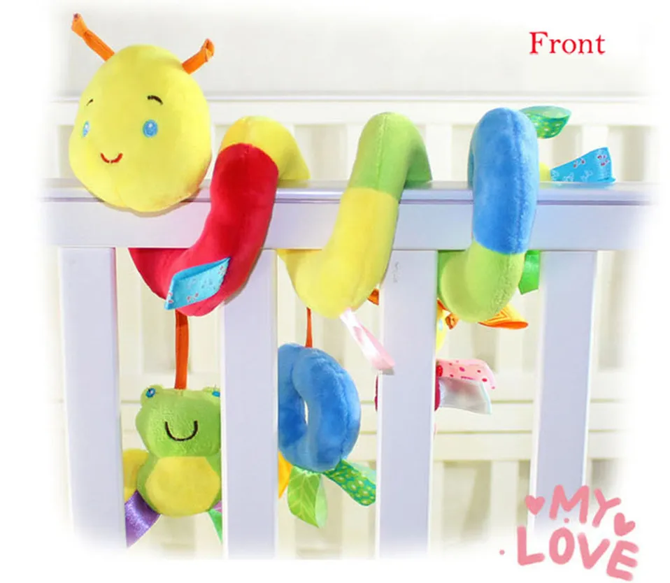 Детская коляска игрушка кроватка кровать Висячие Новорожденные Детские музыкальные игрушки мобильный развивающий для малышей 0-12 месяцев