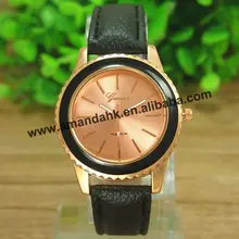 100 шт./лот Новая Мода известный бренд женщина мужчина часы Уникальный дизайн Женева кожа часы роскошные кожаные кварцевые наручные часы