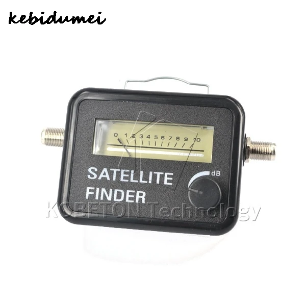 Kebidumei Satellite Finder Meter Fta Lnb Directv Signal Pointer Satv