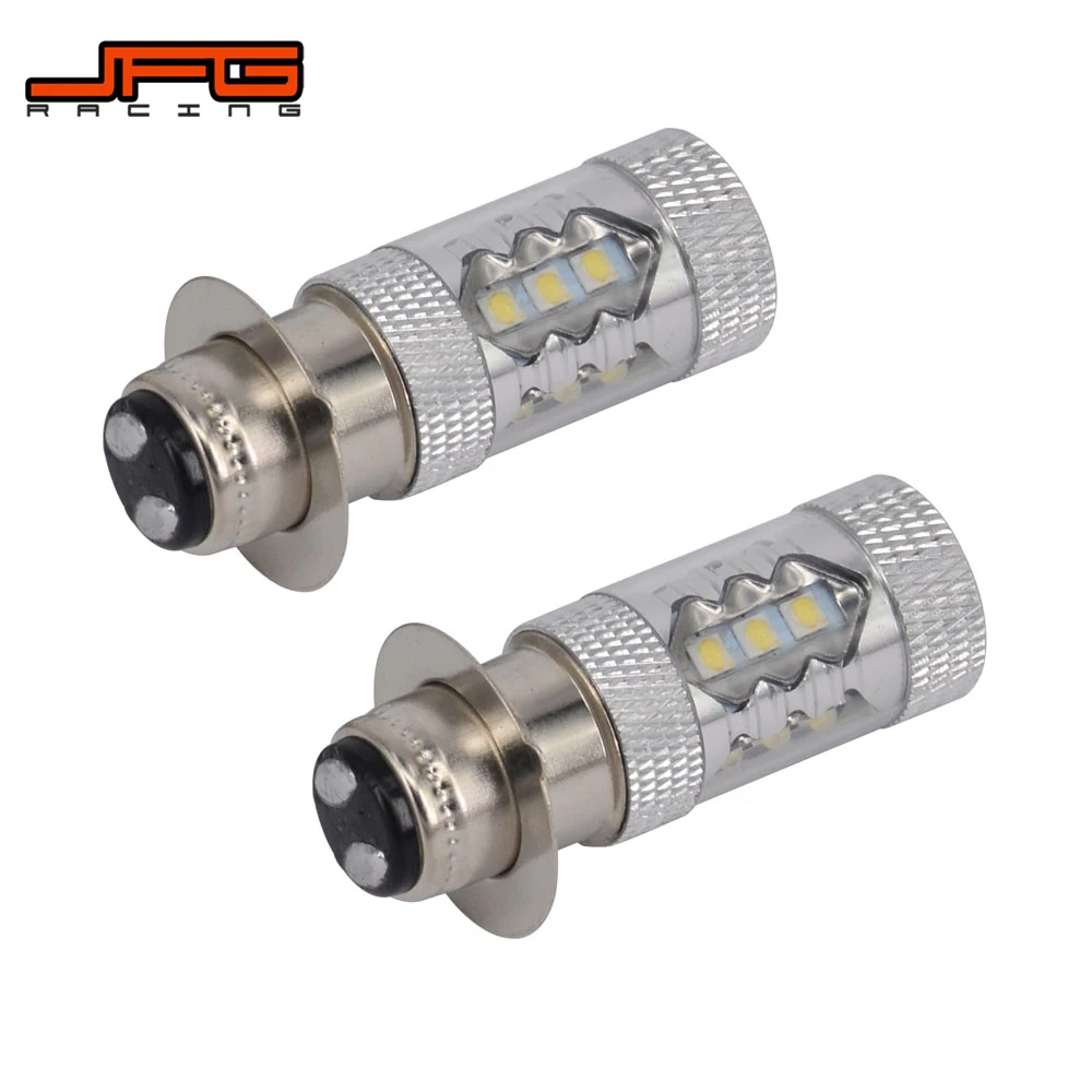 Мотоцикл 2 шт. 80 Вт Супер светодиодные фары лампы для YAMAHA ATV YFM350 400 450 660 700 Raptor Blaster 200