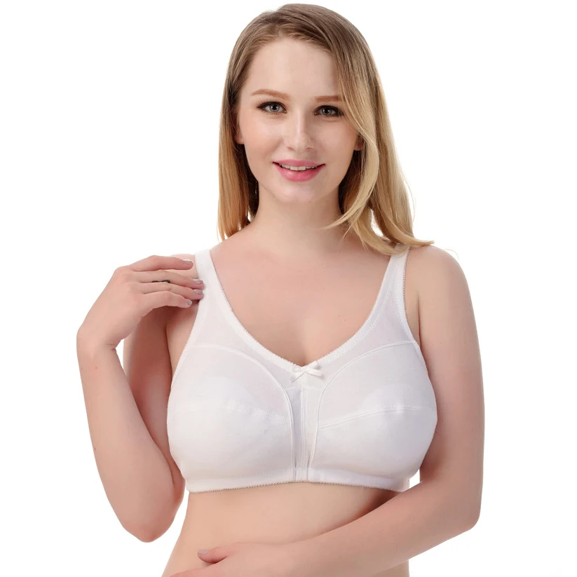 Cotton Bras Women Large Cup 44 48 52 54 D E F G Full Minimizer Wireless