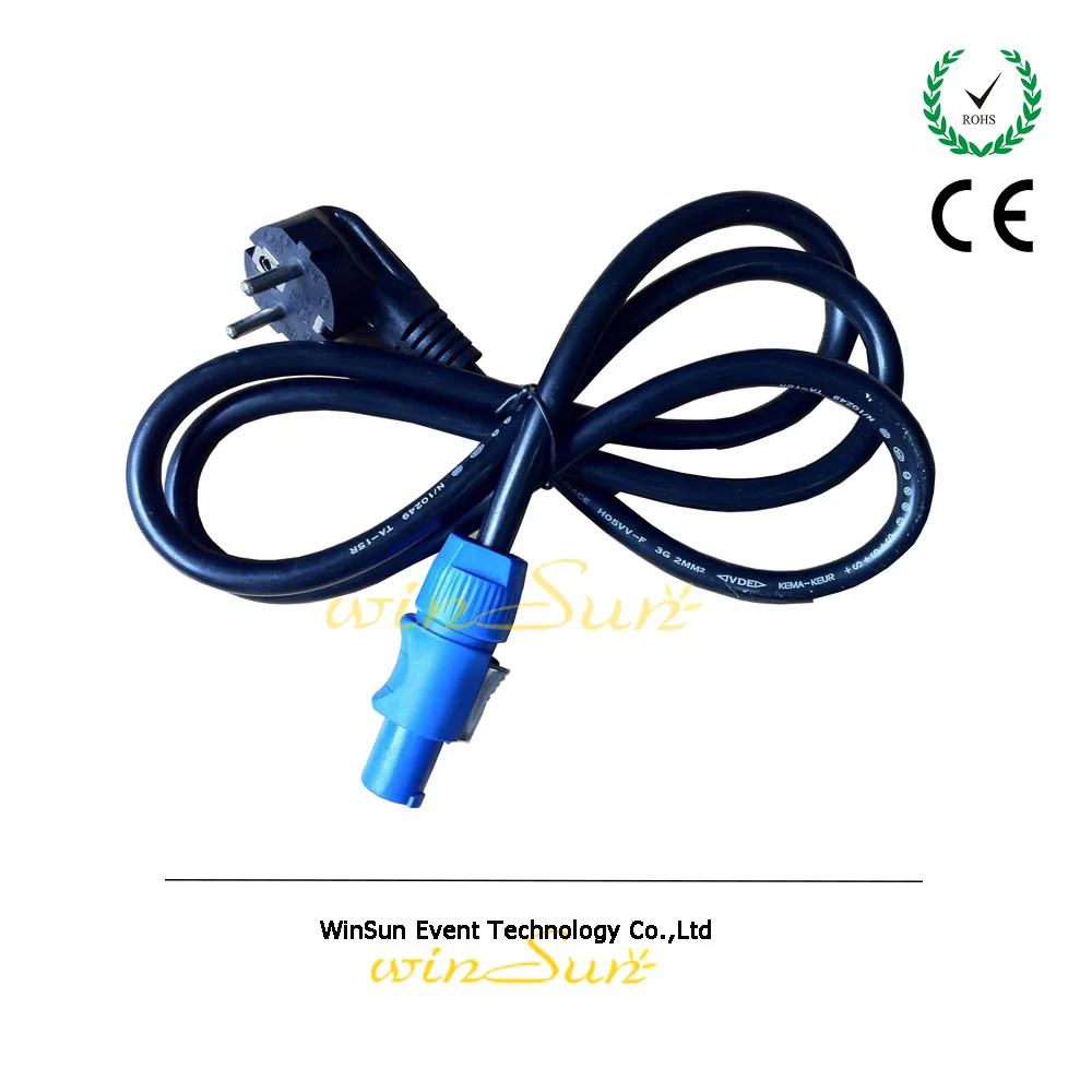 

winSune Stage Light Beam Powercon Cable 1.5m Power Twist Cable