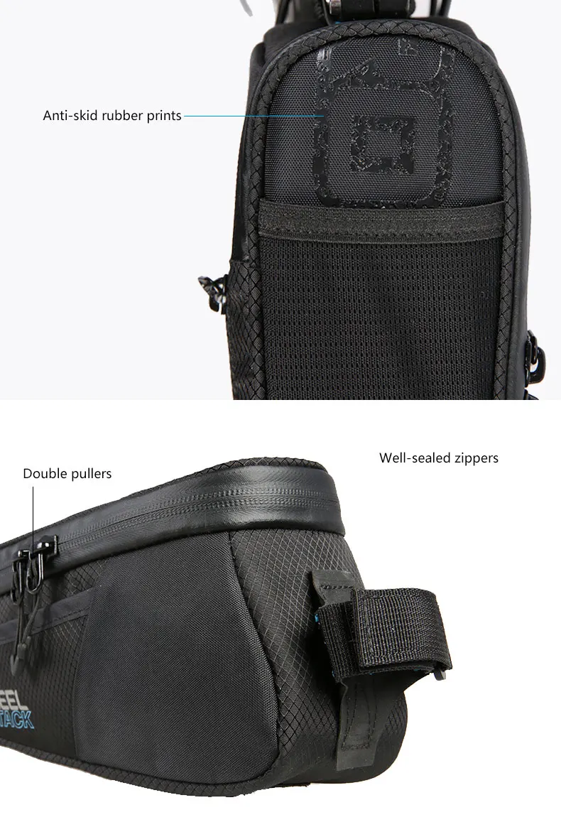 Best ROSWHEEL Bicycle Top Frame Bag Tube Pouch Pannier Cycling Carryings Pocket MTB Road Bike Cycle Parts Basket 121370 2 Best ROSWHEEL Bicycle Top Frame Bag Tube Pouch Pannier Cycling Carryings Pocket MTB Road Bike Cycle Parts Basket 121370 2