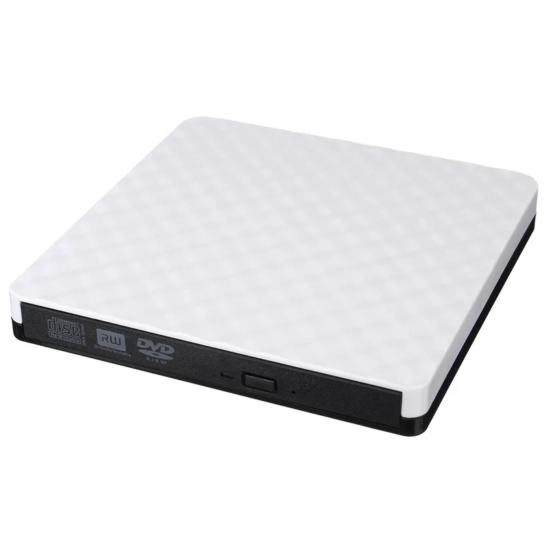 USB 3,0 Внешний Оптический привод присоска Тип DVD рекордер DVD горелка Тонкий Ультра DVD-ROM плеер внешний жесткий диск для ноутбука