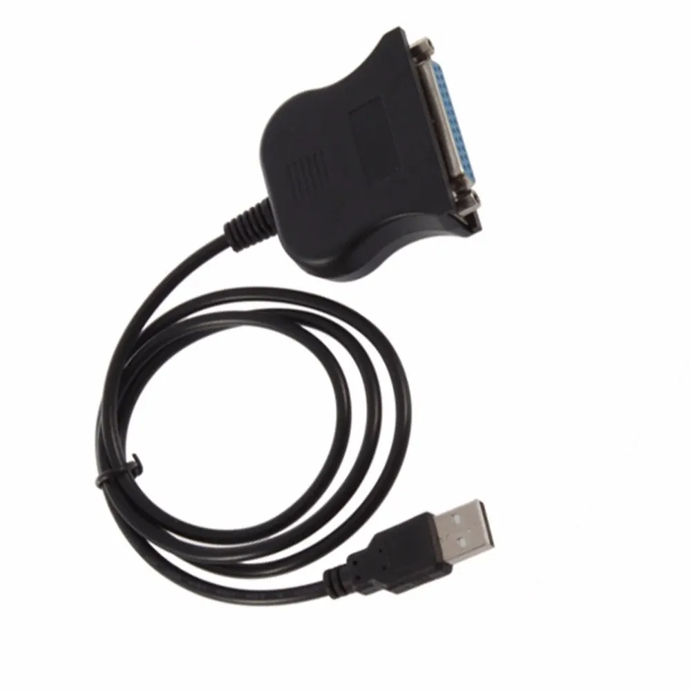 

USB 2.0 To 25 Pin DB25 Parallel Port Cable IEEE 1284 1Mbps 25pin Parallel Printer adapter Cord