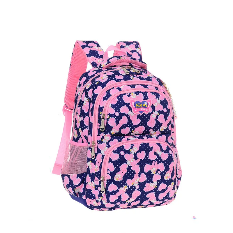 

Waterproof Children School Bags for Girls printing backpack kids book bag SchoolBag shoulder bags Candy rucksack mochila escolar