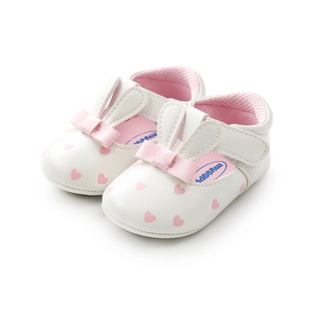 Kid Baby Girls PU Leather Soft Sole Shoes Casual Walking Shoes Toddler