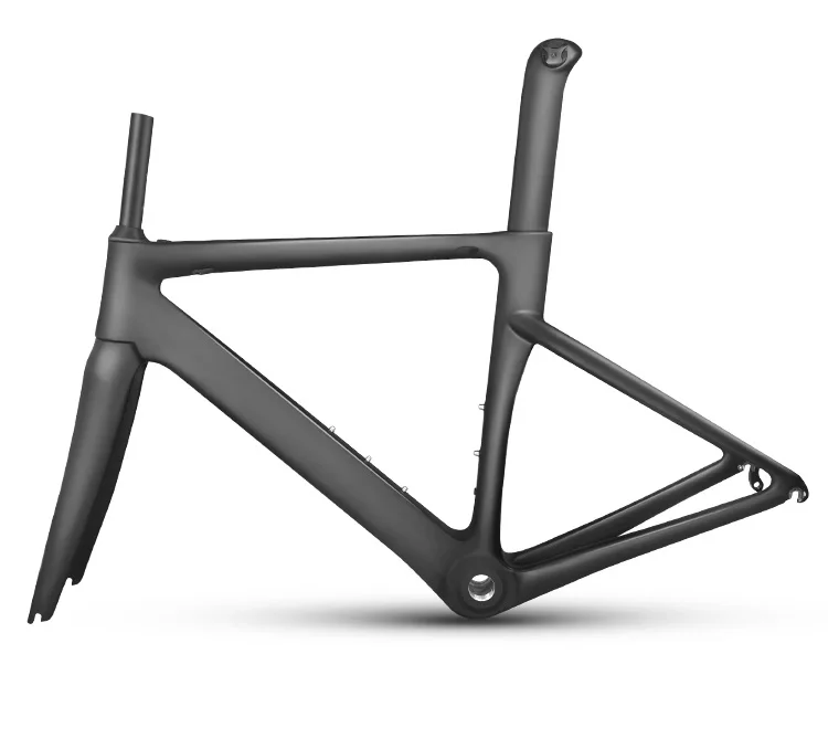 Perfect Wholesale Multiple Colour Hidden Cable Design Taiwan Aero Oem Carbon Road Bike Frame Carbon Fiber Road Bike Frame set 4