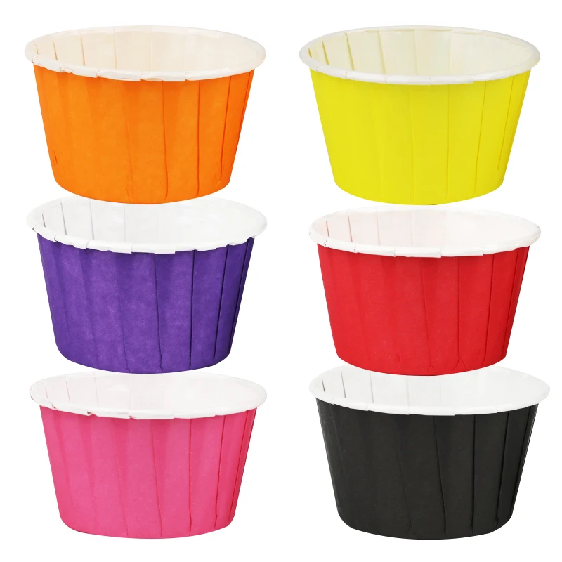 20pcs per solid color muffin case cupcake liners big size 50*40MM