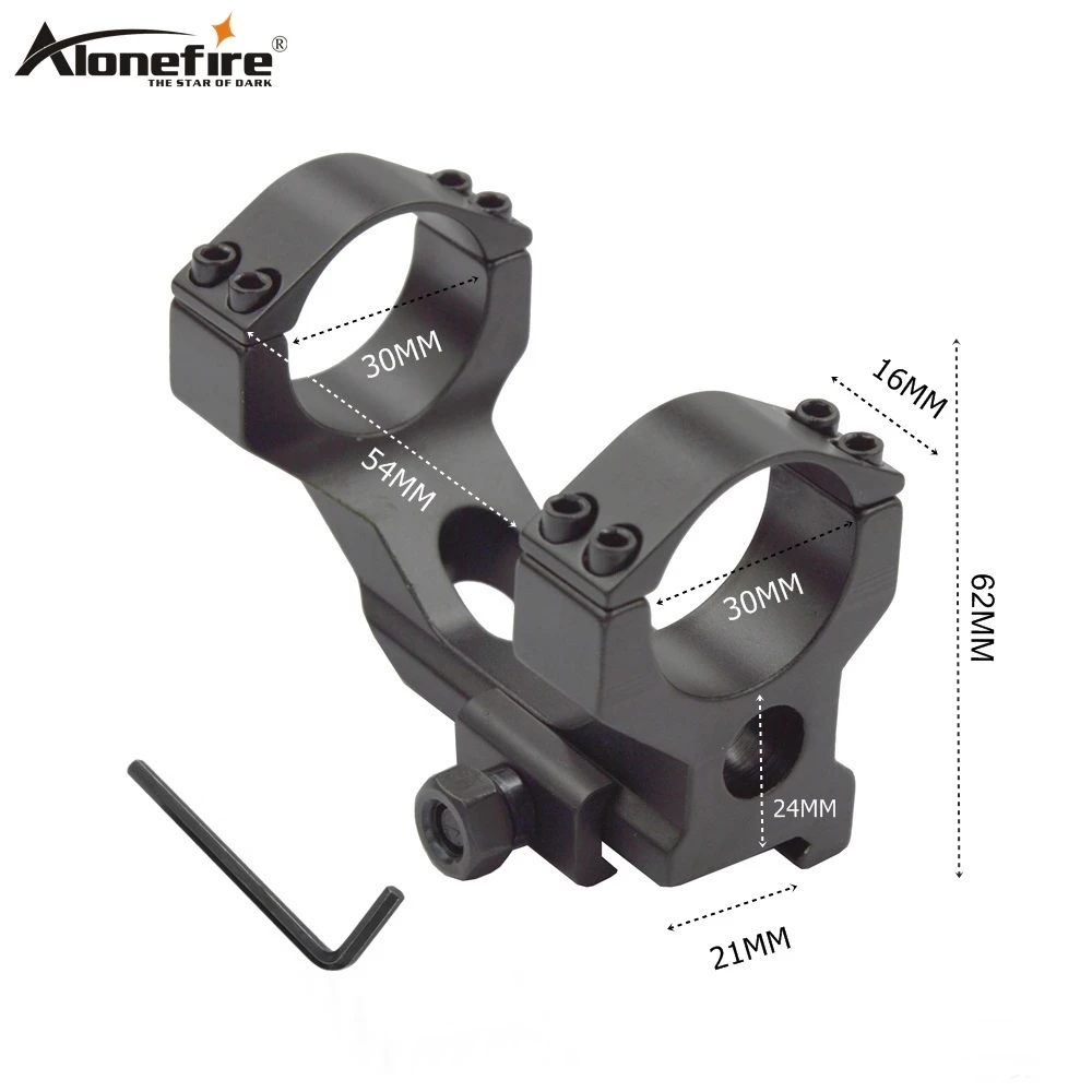 Alonefire Y0013 30 мм прицел Крепление Пикатинни 21 мм Вивер рельс страйкбол винтовка стрелковый пистолет тактический светильник лазерный прицел инструмент адаптер