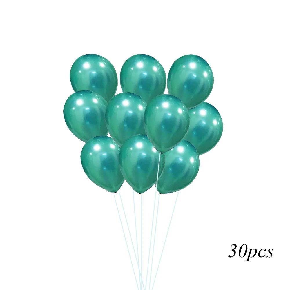1 комплект 10 дюймов Русалка воздушных шаров из латекса, надувной шар для дня рождения Свадебная вечеринка украшения принадлежности для вечеринки-девичника - Цвет: dark green