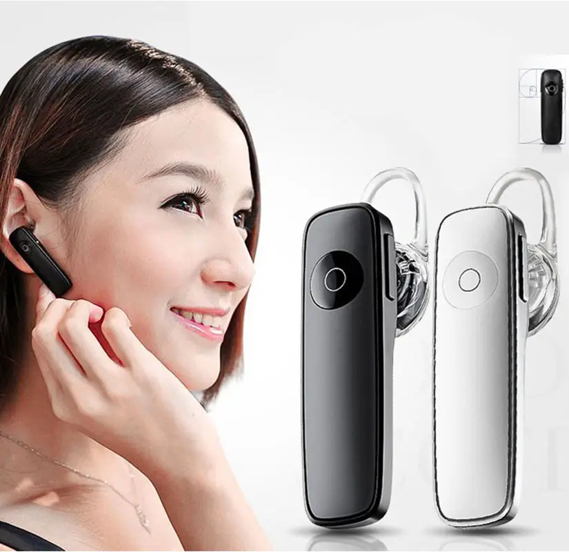 Гарнитура Bluetooth M165 мини 4 2 Беспроводной одностороннее Hands free с микрофоном в ухе