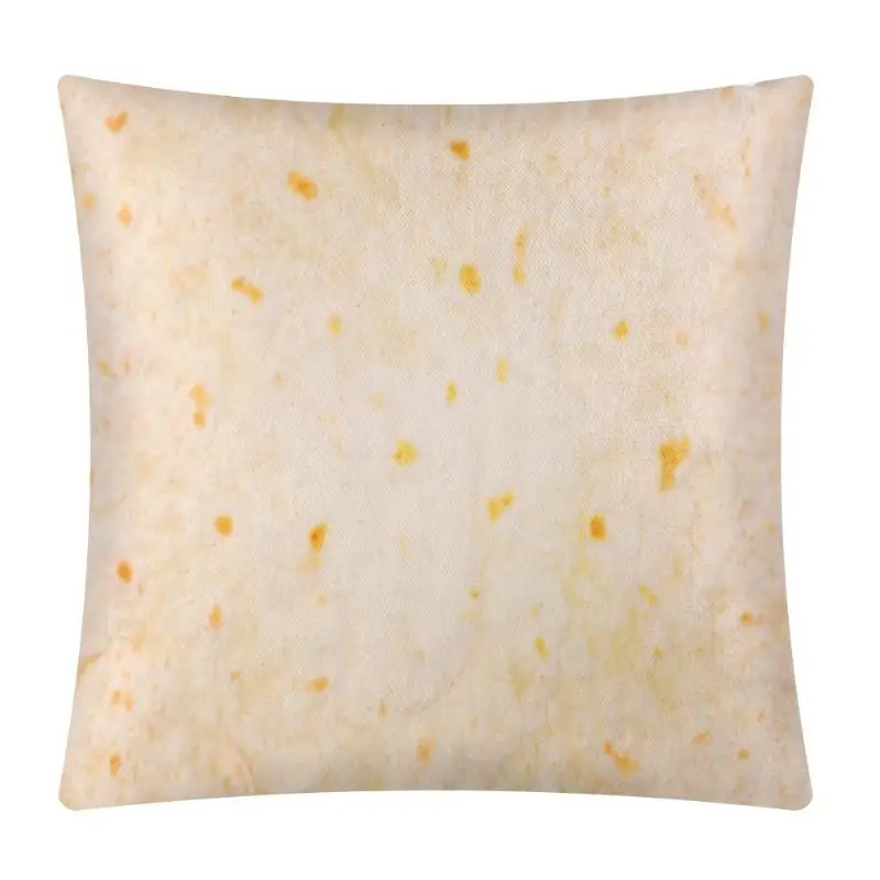 45x45 см Fanny Snack Tortilla льняная наволочка квадратная наволочка для домашней комнаты 16 узоров