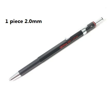 Rotring 300 0,5 мм/0,7 мм/2,0 мм автоматический механический карандаш пластиковая ручка держатель студенческие канцелярские принадлежности для письма - Цвет: 2.0 mm