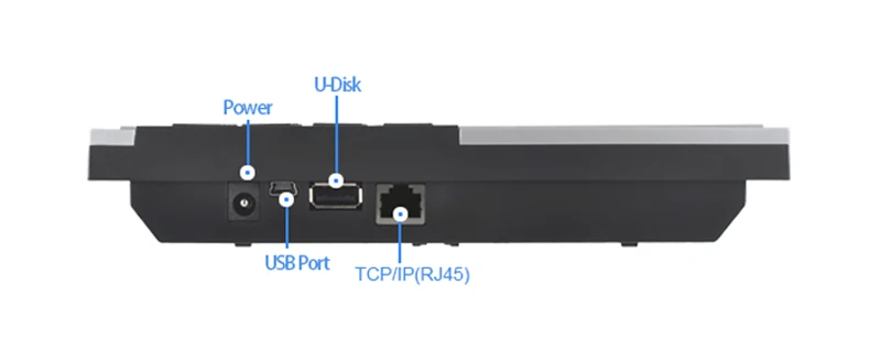 AT608 Tcp IP RJ45 отпечатков пальцев посещаемость времени часы Регистраторы работника распознавания устройства электронные машины