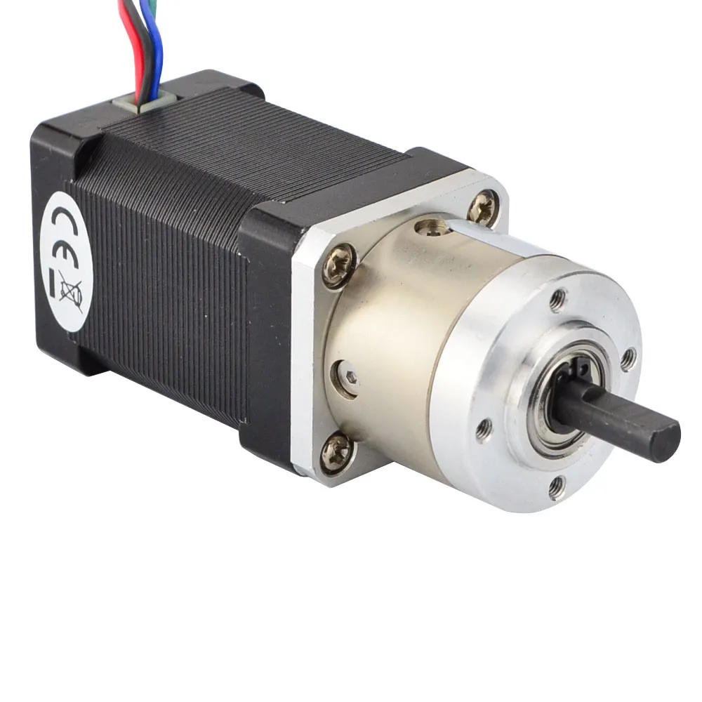 

4-lead Nema 14 Extruder Stepper Motor Bipolar L=51mm w/ Gear Ratio 5:1 Planetary Gearbox for 3D Printer