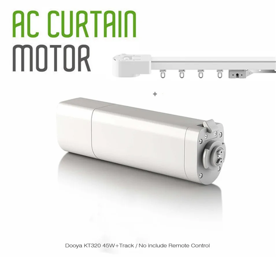 

Dooya KT320E 45W + Track, Motorized Curtain Track, Smart Home Motorized Curtain System, DOOYA motor Sunflower brand KT320E 45W