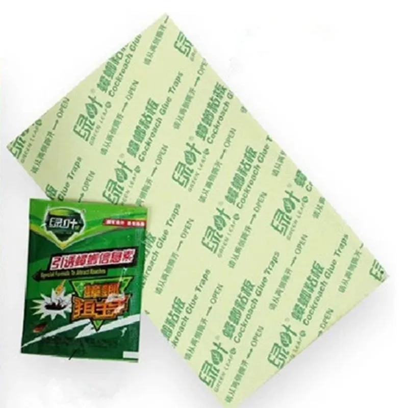 

XUNZHE 5 Sticks + 5 Lures Powerful Effective Cockroach Killing Bait And Cockroach glue board Control for Kitchen Restaurant
