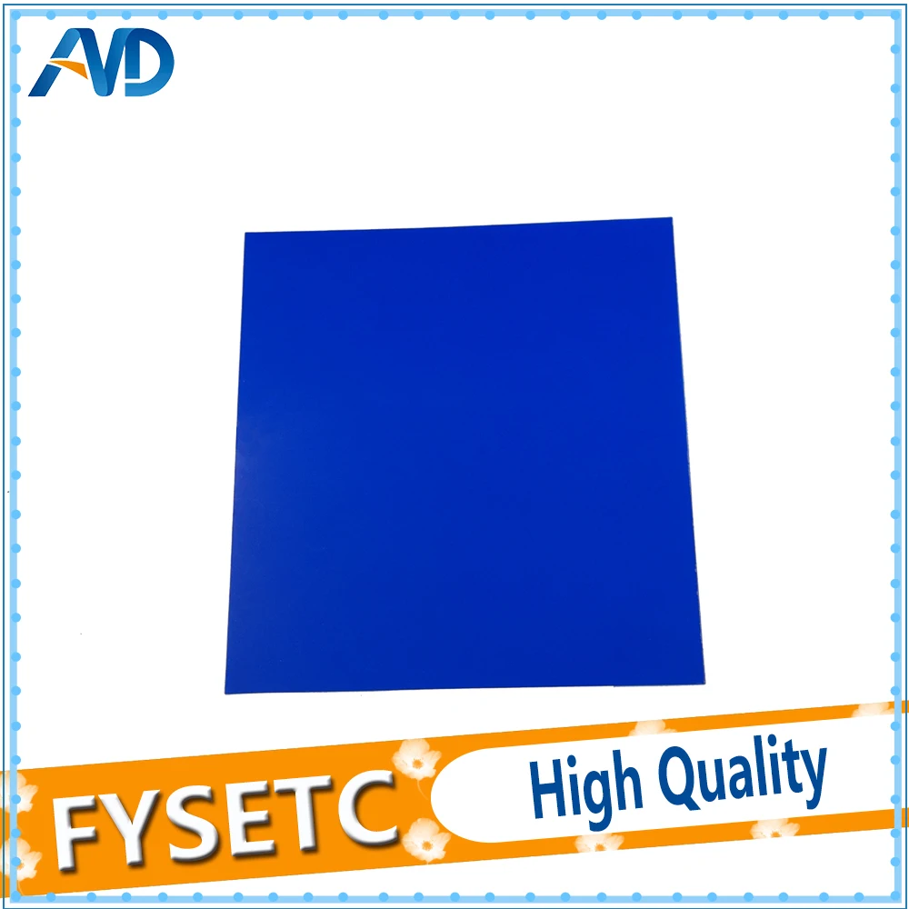 

1pc 200*200mm/220*220mm/300*300mm PEI Frosted Blue 3D Pring Build Surface Polyetherimide Cold PEI Sheet for Wanhao i3 Anet A8 A6