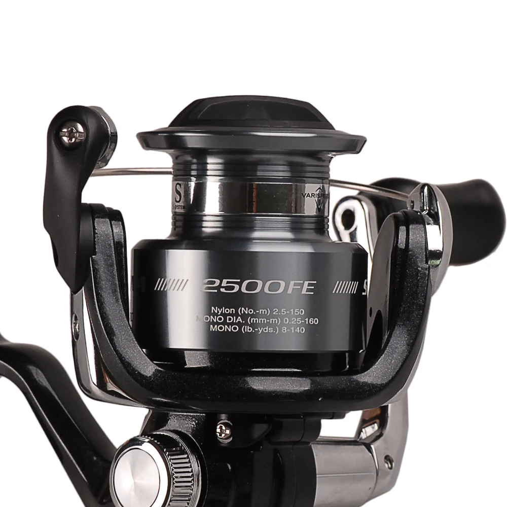 بكرة Shimano SIENNA1000/2500/4000FE الغزل الصيد بكرة 1 + 1BB XGT7 الجسم الكارب بكرة Moulinet بيكي إغراء بكرات Carrete دي Pesca