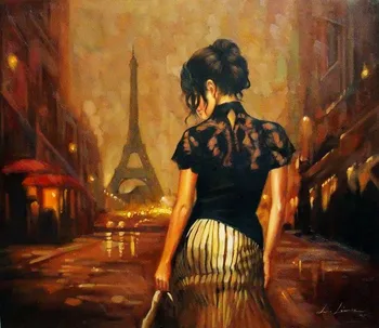 

Newest Full Needlework Home Decoration Diamond Embroidery Patchwork Knitting Needles Sticker round DIY Diamond Painting Tower