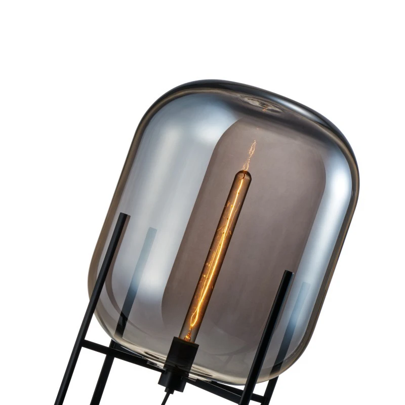 Candeeiro de Mesa Luz da Mesa Nova Chegada Criativo Simples Abajur Vidro Preto E27 Edison Arte Casa Loja Restaurante Decoração Iluminação 12 edison arte casa loja restaurante decoração iluminação