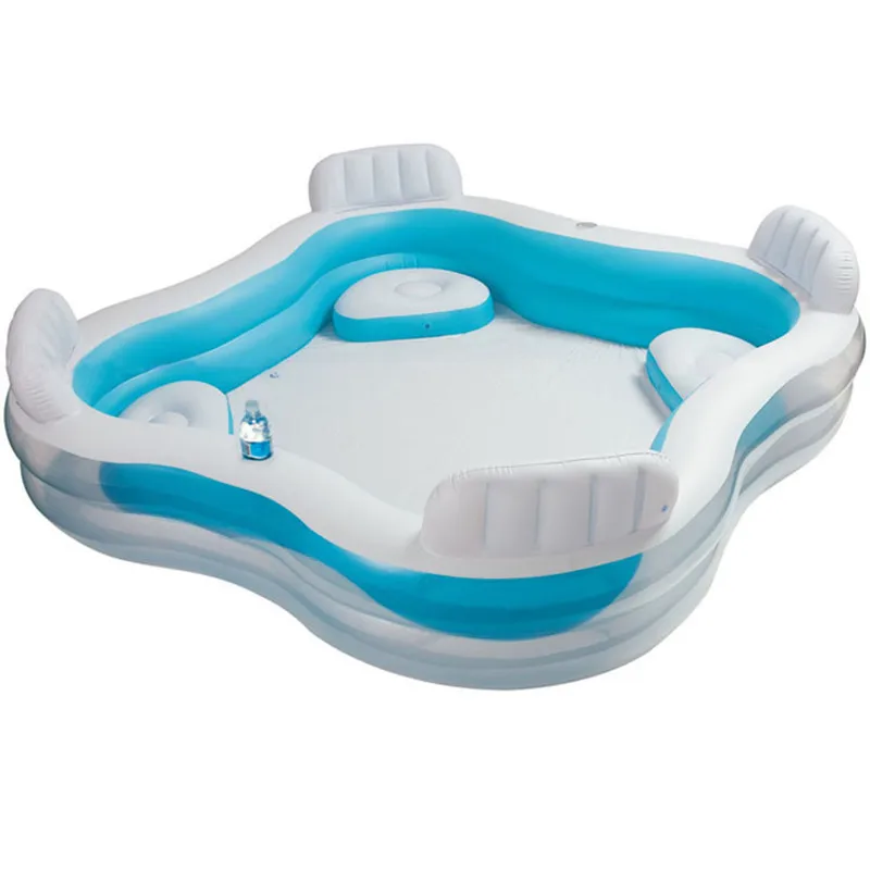 

Inflatable Family Swimming Pool Floating Mat Outdoor WATER PARK Sunbathe Dalmatian Mattress Swim Ring Inflatable Toys L1951