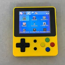 Открывающаяся Linux Ретро игровая консоль 2,6 дюймов LDK ностальгические Детские ретро игры мини Семейные ТВ Видео консоли мини портативный плеер