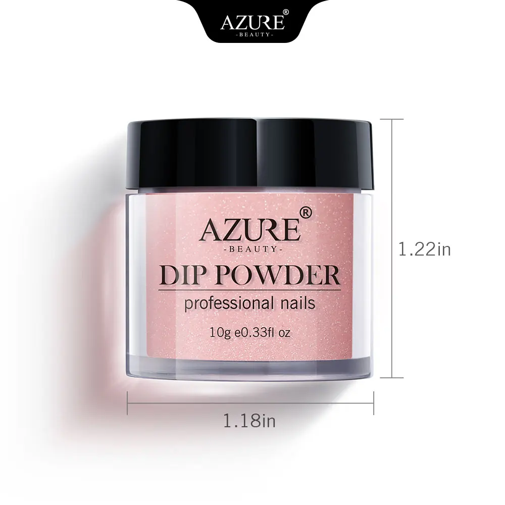 Azure belleza mÔs de inmersión polvo diseño de uñas con Dip Base activador seco Natural 10 colores desnudos polvos 5 unids/set Azure belleza mÔs de inmersión polvo diseño de uñas con Dip Base activador seco Natural 10 colores desnudos polvos 5 unids/set