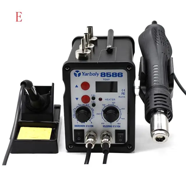 Yarboly 8586 700W ESD Soldering Station LED Digital Solder Iron
