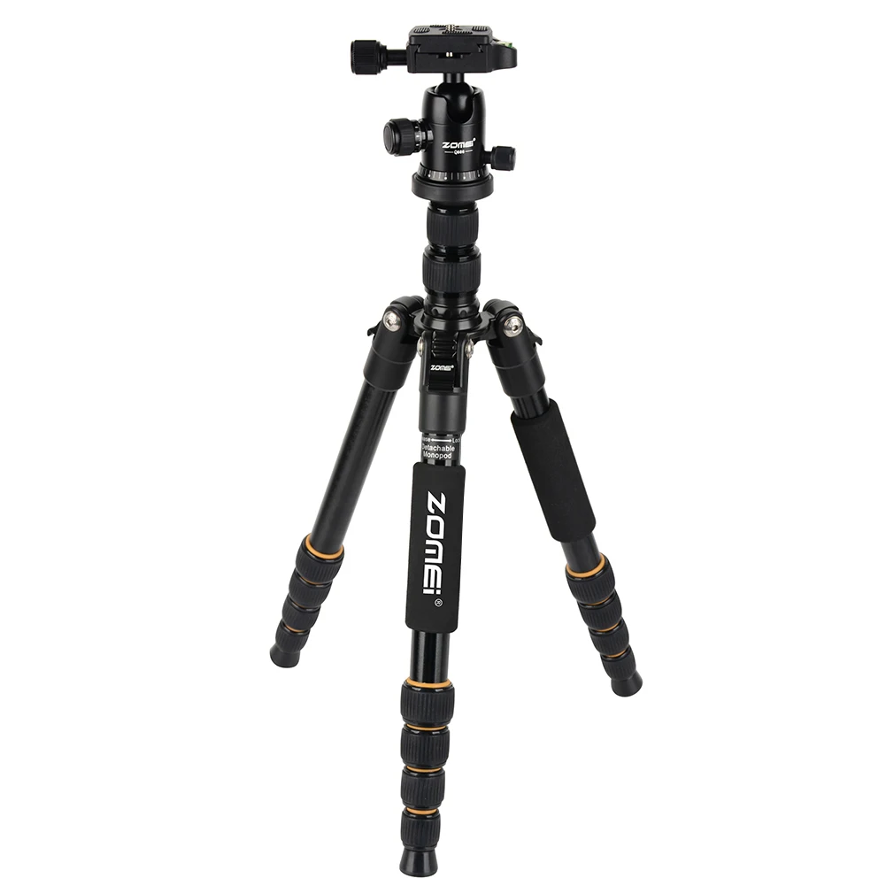 Portable Professional Travel Camera Tripod Aluminum Camera Stand