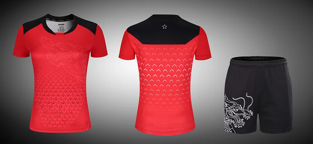 Новые китайские наборы для настольного тенниса для мужчин/женщин, одежда для пинг-понга, Майки для настольного тенниса, футболки для настольного тенниса+ шорты, спортивные костюмы