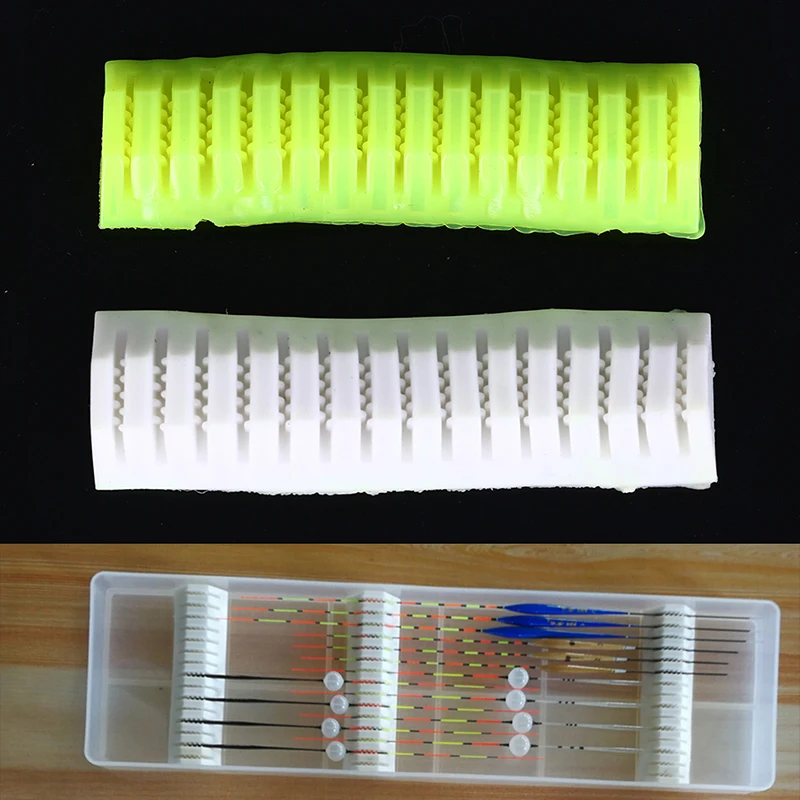 Silicone float bracket main sub line box Fishing Float Box Portable