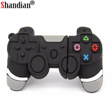 SHANDIAN usb флеш-накопитель, мультяшный геймпад, модель usb 2,0, флеш-накопитель, 4 ГБ, 8 ГБ, 16 ГБ, 32 ГБ, 64 ГБ, u-диск, usb флеш-диск